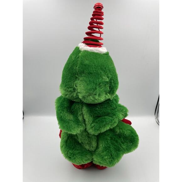 Dandee CHRISTMAS TREE Singing Animated Plush Light-Up Figure Springy Hat -WORKS - Picture 7 of 10